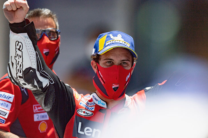 Andrea Dovizioso piloto da Ducati