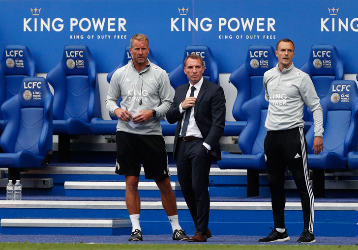 Brendan Rodgers - treinador do Leicester City