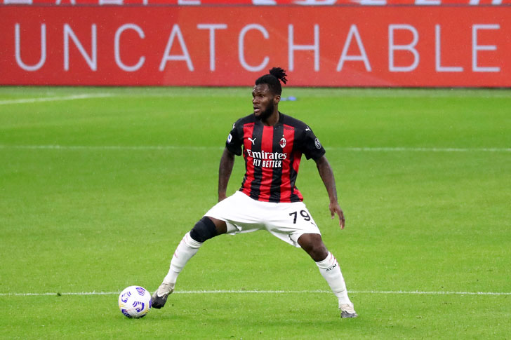Franck Kessie do AC Milan Franck Kessie do AC Milan