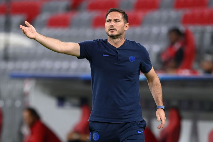 Frank Lampard  – Treinador do Chelsea