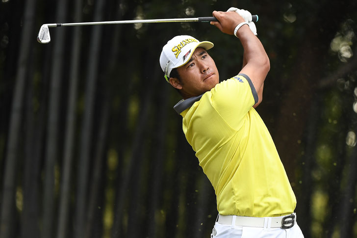 Hideki Matsuyama em acção