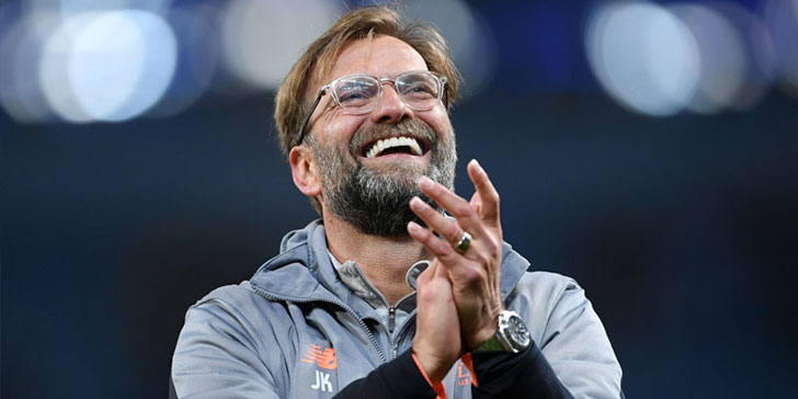O treinador do Liverpool - Jurgen Klopp O treinador do Liverpool - Jurgen Klopp