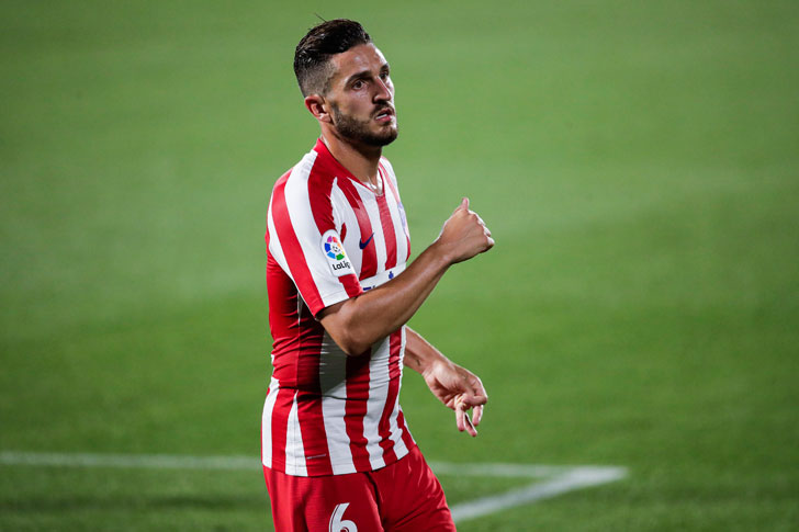 Koke do Atlético Koke do Atlético