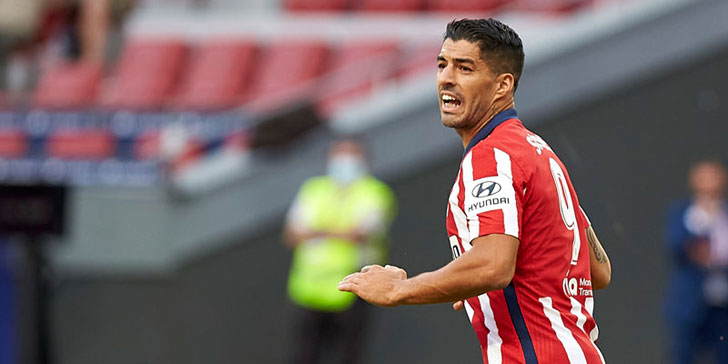 Luis Suarez do Atlético Luis Suarez do Atlético