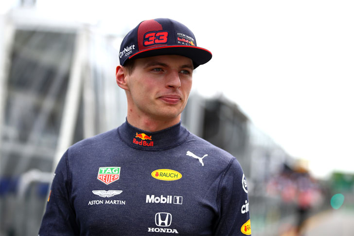 Max Verstappen da Red Bull Racing