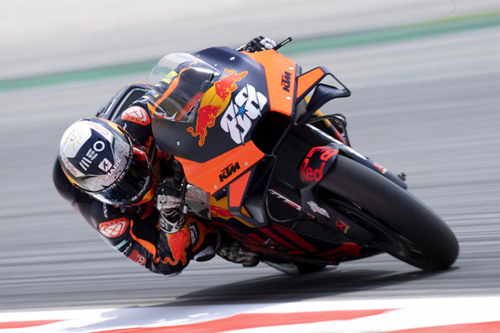 Miguel Oliveira da KTM