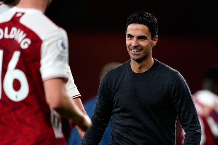 Mikel Arteta, treinador do Arsenal