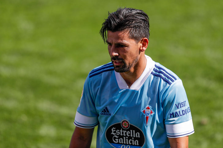 O avançado Celta Vigo - Nolito