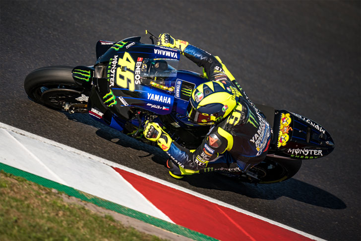 Valentino Rossi, veterano do MotoGP